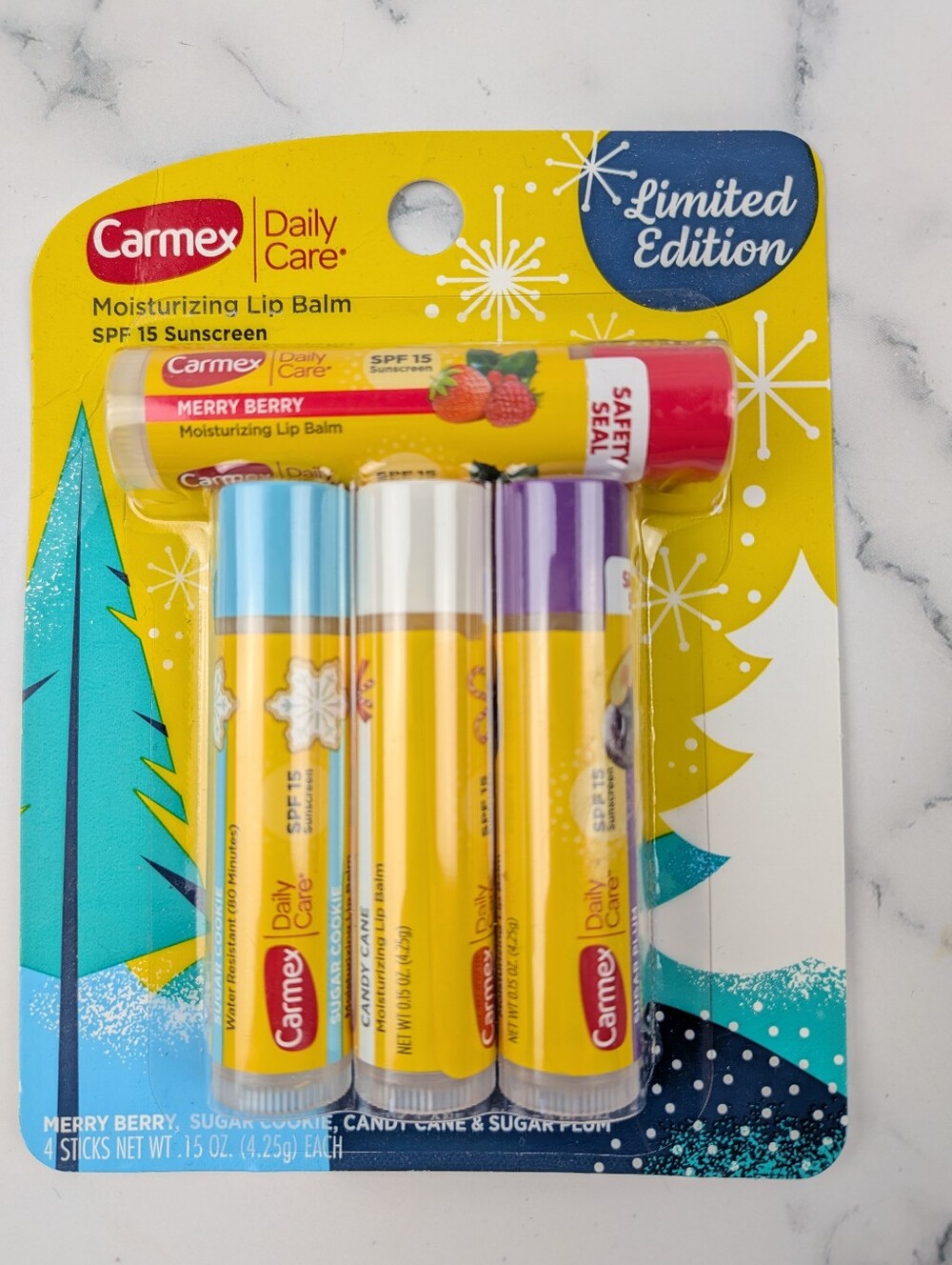 Carmex Limited Edition Holiday Lip Balm Bundle